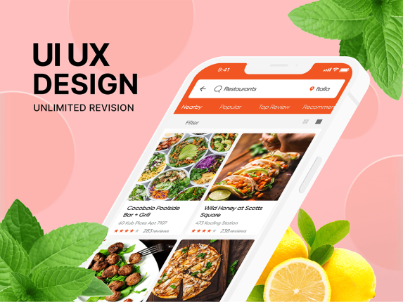 Food App UI Design